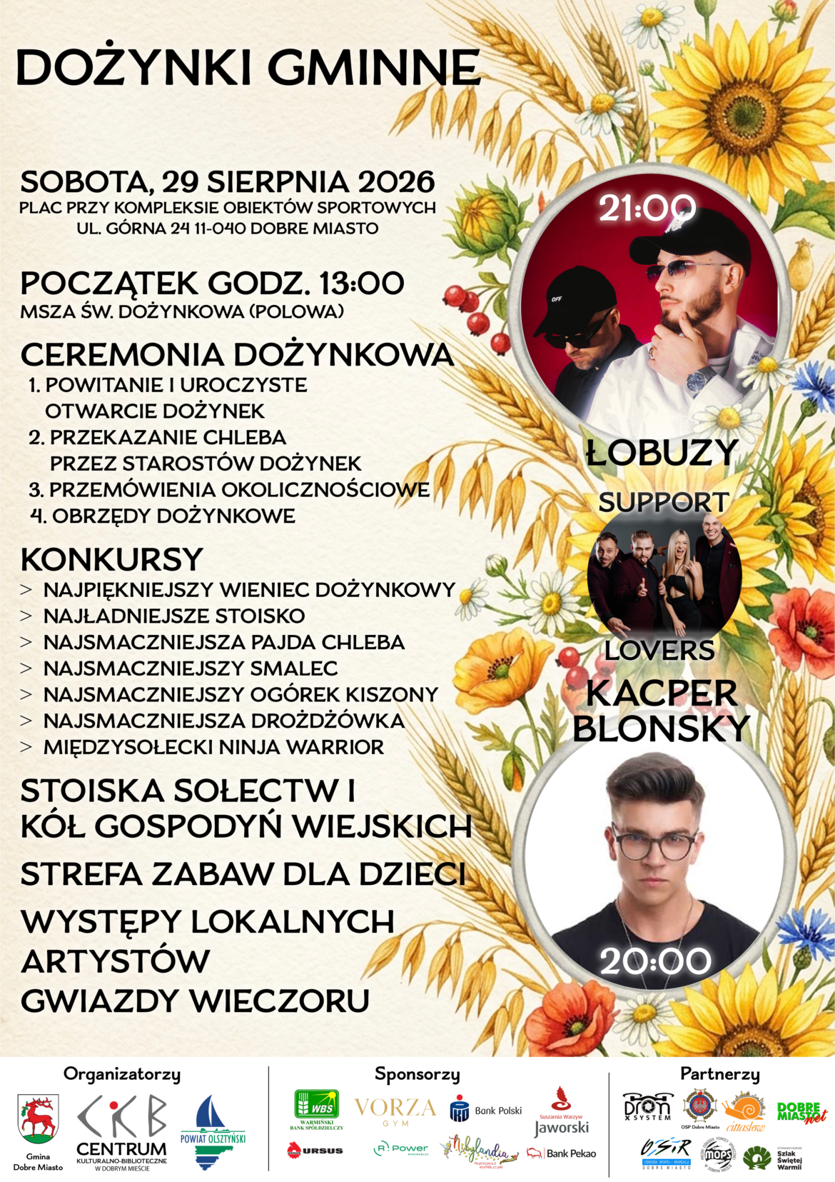 plakat dożynki 2026